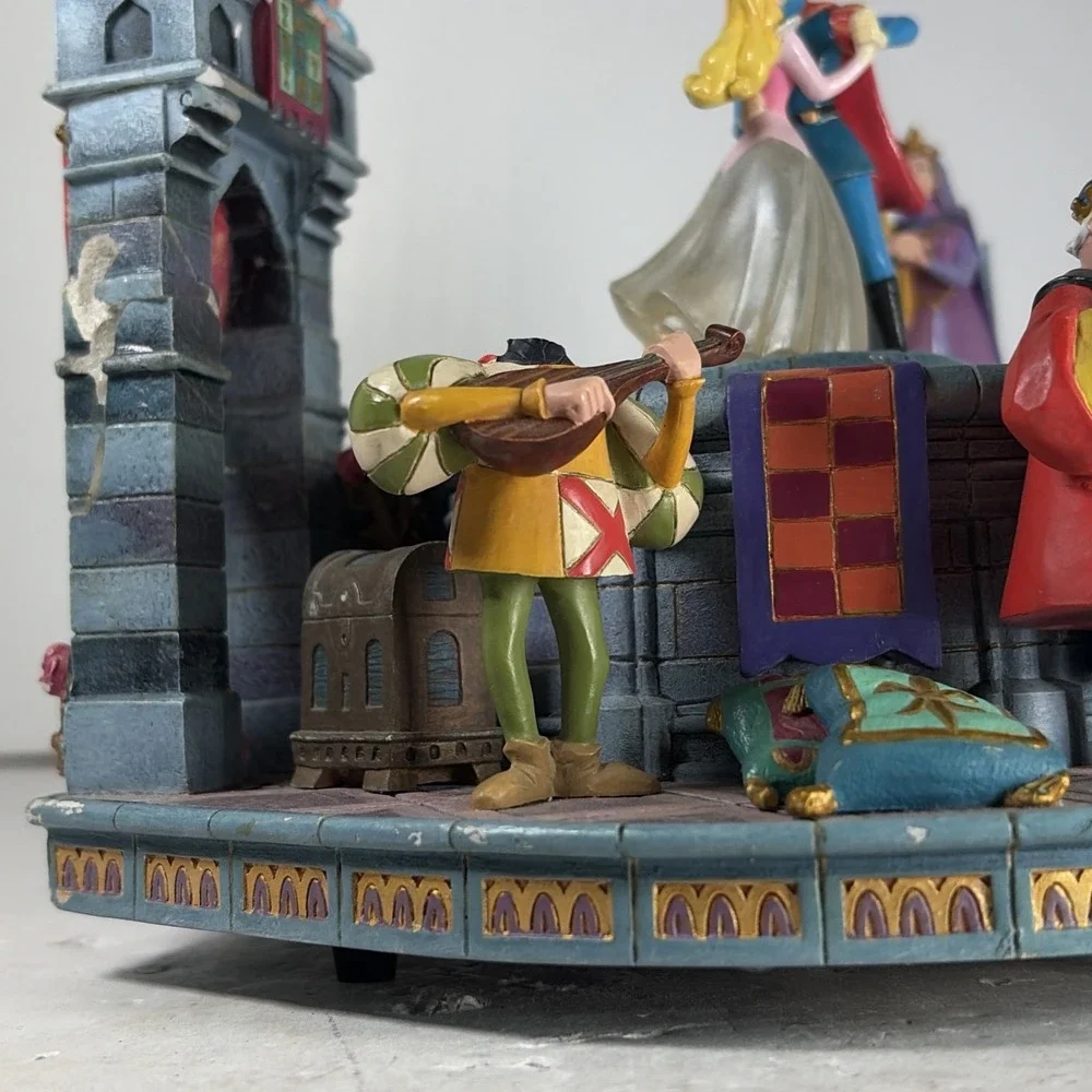 Disney Sleeping Beauty Once Upon a Dream Musical Snow Globe FOR PARTS